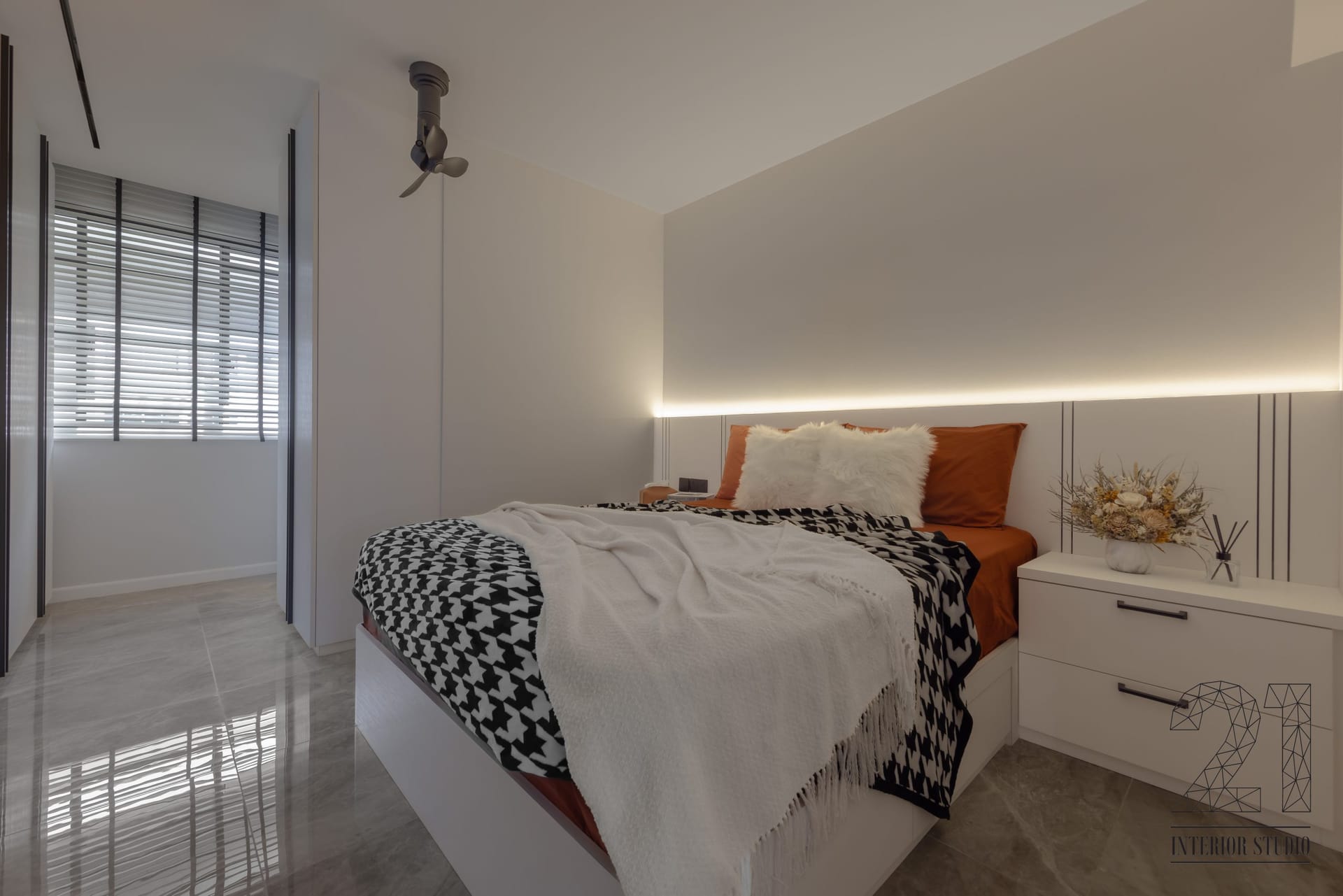 Completed modern open-concept transformation at 332 Yishun River Green