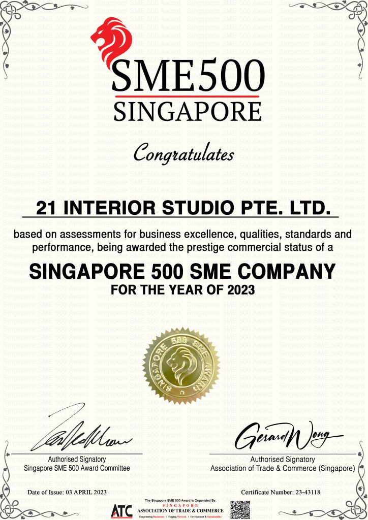 Singapore SME 500 Honoree